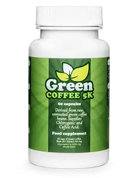 Green Coffee 5K – 5000 mg Natural Weight Loss Supplement for Fast