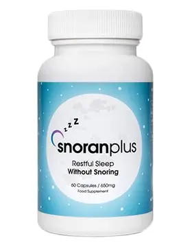 Snoran Plus – Natural Anti-Snoring Supplement for Better Sleep & Rest